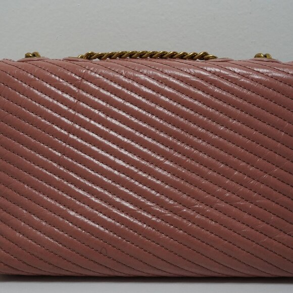 Tory Burch Matelasse Kita Moto Shoulder Bag - Picture 9 of 12